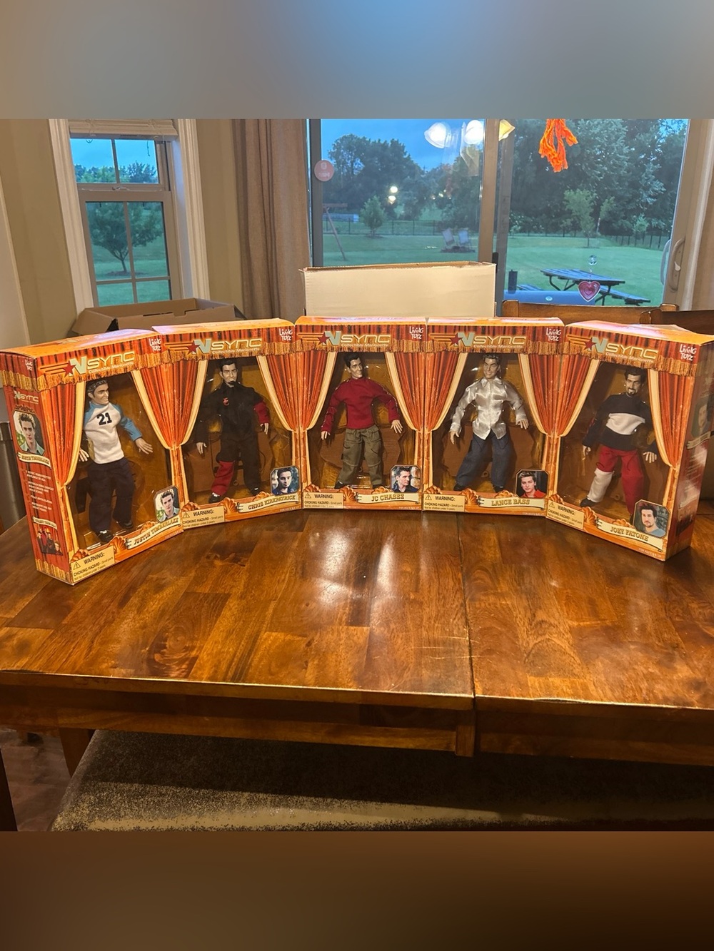 *NSYNC Collectible Action Figures - Set in Original Boxes - Multicolor